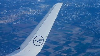 @Lufthansa A320 Neo | Landing at London Heathrow Airport.