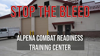 Coast Guardsmen participate in Stop the Bleed training at Alpena Combat Readiness Training Center