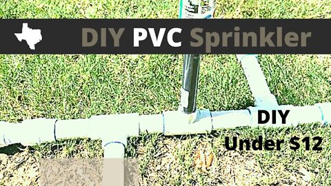 {OFFICIAL VIDEO] Make Your OWN Lawn Sprinkler, Infinitely Rebuildable. Short Version