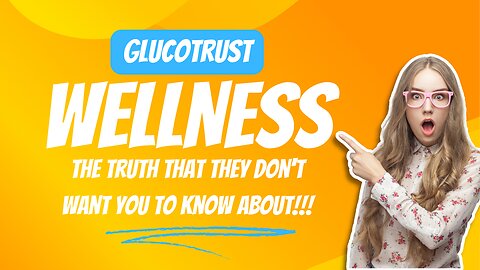 GlucoTrust - The Life-changing (and Shocking) Secret Big Pharma Is Hiding From You #glucotrust