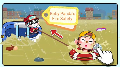Baby Panda's Fire Safety Gameplay - Become a firemen and learn firefighting knowledge |BabyBus Games