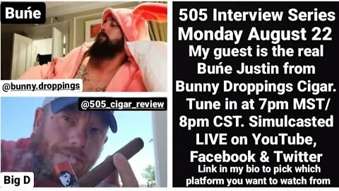 Interview with Justin (Buné) of Bunny Droppings Cigar