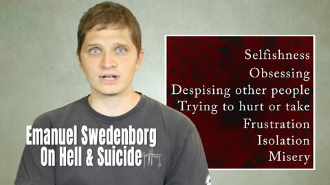 Emanuel Swedenborg On Hell & Suicide
