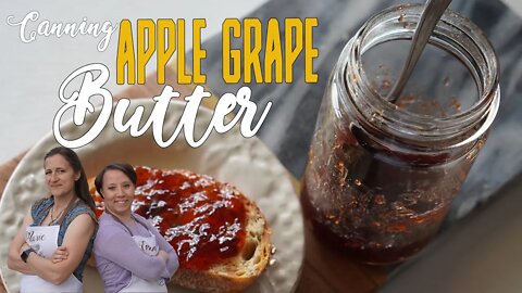 Apple Grape Butter Canning Recipe