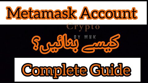 How To Create MetaMask Account