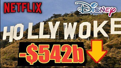 WOKE Hollywood's Market value is DYING | Down BILLIONS