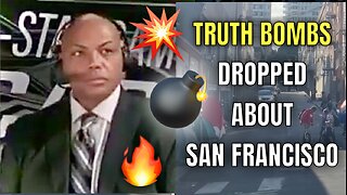 Charles Barkley dropped TRUTH BOMBS on LIVE TV about San Francisco during the NBA All-Star Game! 🔥