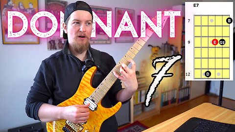 Dominant-7-Akkorde aus Dreiklängen bilden: Praktische Musiktheorie | Online Gitarrenunterricht
