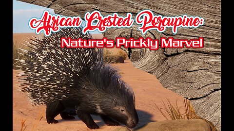 African Crested Porcupine: Nature's Prickly Marvel