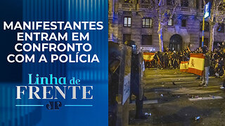 Madri tem protestos violentos contra anistia a separatistas | LINHA DE FRENTE