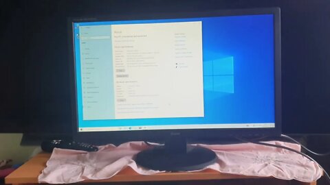 Using the ThinkCentre Edge 72 PC & iiyama E2483HS-B1 24-inch 1080p monitor screen I got part 2