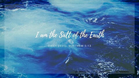 Daily Devo Who I am in Christ (D72)