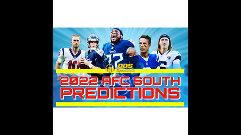 DDS Sportstalk: 2022 AFC South Predictions