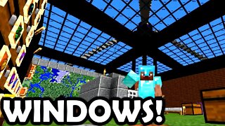 WINDOWS ETC | Minecraft Nintendo Switch Bedrock Edition | BASEMENT | Part 25