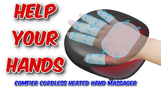 Comfier Cordless Heated Hand Massager