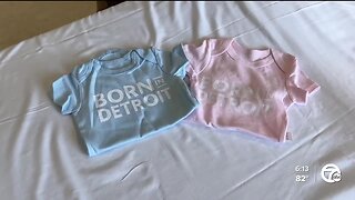 DMC celebrates Detroit's 322nd birthday by giving onesies to parents of newborns