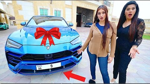 Surprising my family with a Lamborghini Urus EXPENSIVE PLATE