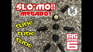 Megabot SLOW-MO CLICK CLICK CLICK!! #disney #megabot #click #magnet #slowmo