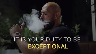 You must become exceptional - Motivation by Andrew Tate