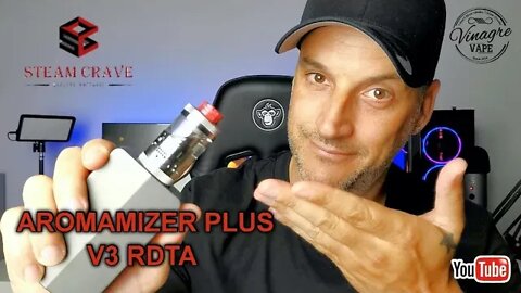 [PT] Steam Crave Aromamizer Plus V3 RDTA & Popy Coils