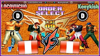 The King of Fighters '96 (LOCOVIICIIO Vs. Kenykish) [Peru Vs. Peru]