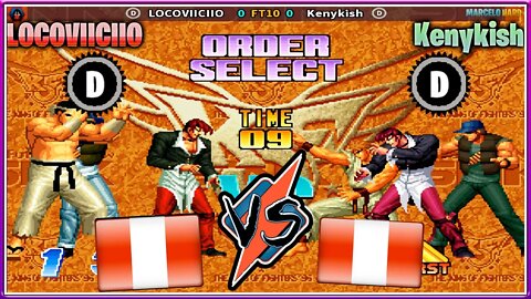 The King of Fighters '96 (LOCOVIICIIO Vs. Kenykish) [Peru Vs. Peru]