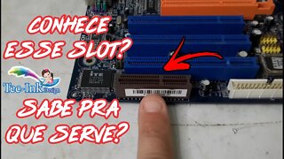 Placa Mãe 775 Hibrida Com Memória DDR E DDR2 Na PCB.Já Ouviu Falar Em Slot CNR?Pra Que Será Q Serve?