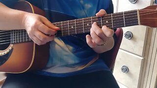 Brown Eyed Girl- Van Morrison- Guitar lesson by Cari Dell