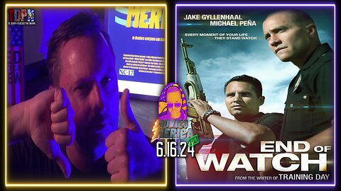 End Of Watch (2012) SPOILER FREE REVIEW LIVE | Movies Merica | 6.9.24