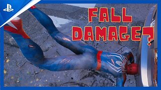 Watch what happens in Marvel's Spider-Man 2 with FALL DAMAGE on