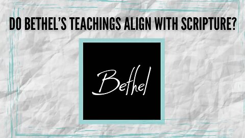 1/ BETHEL: Denying the deity of Jesus