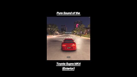Pure Sound of the Toyota Supra MK4