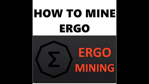 How To Mine Ergo