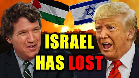 Tucker Carlson "WATCH NOW before Israel is DESTROYED!"