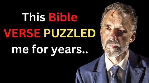 Jordan Peterson-How to INHERIT the EARTH? Matthew 5:5