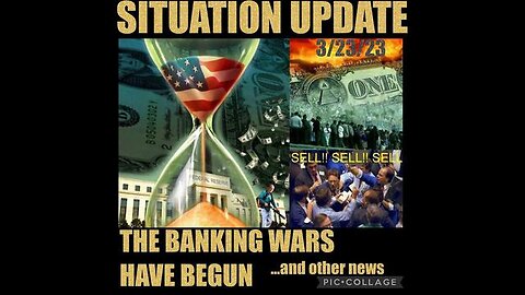 SITUATION UPDATE - THE BANKING WARS HAVE BEGUN! WW3 STAGE! BANKING WARS! CBDC'S WILL FAIL! ...