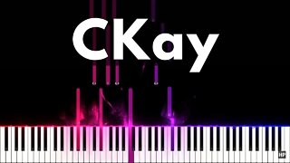 CKay - Love Nwantiti Remix - Ah Ah Ah - Piano Tutorial