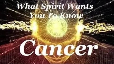 🕊️♋Cancer🌬️What Spirit Wants You To Know☄️October