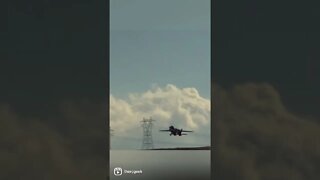 RC F-14 Tomcat Airshow Style Roll on Takeoff #scalemodel #F14 #airshow