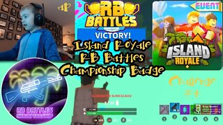 AndersonPlays Roblox - How to get the Island Royale RB Battles Championship Badge Walkthrough