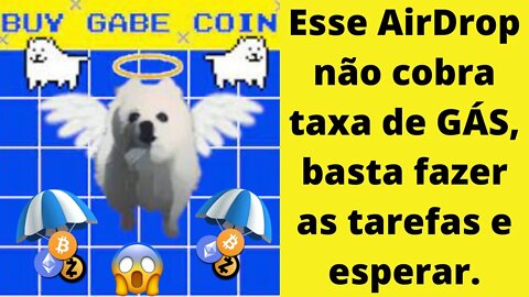 GABECOIN - AirDrop secreto que não pede taxa de gás!