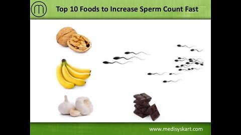 How to INCREASE SPERM COUNT & MOTILITY naturally || 10 Male FERTILITY tips