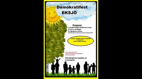 Demokratifest Eksjö Sammanfattning