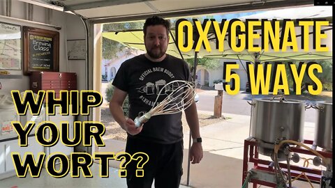 Oxygenate your Wort! 5 Ways Homebrewers do it - Cheap to expensive!