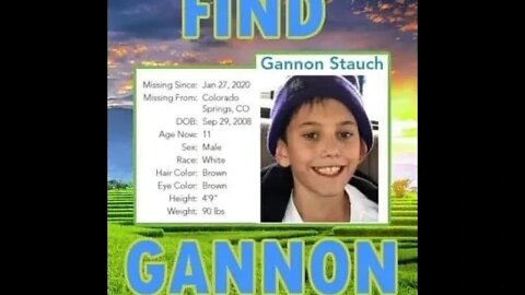 Gannon Stauch-28 days missing