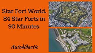 ⭐Star Fort World - Pt 1 84 Star Forts in 90 Minutes