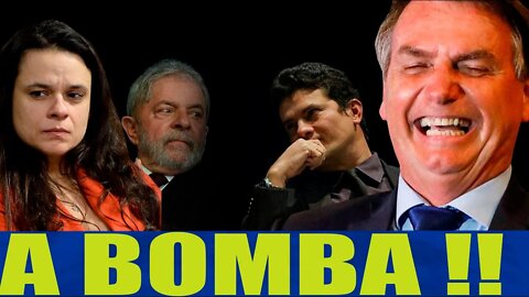 AGORA!! Bolsonaro quem sofreu a facada fui eu - Lula e Moro Juntos - Janaina Paschoal Surta