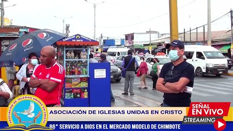 86° SERVICIO A DIOS EN EL MERCADO MODELO DE CHIMBOTE