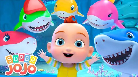 Baby Shark Dance Song | Super JoJo and Family - Nursery Rhymes & Kids Songs