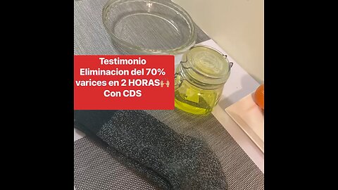 METODO PARA ELIMNAR VARICES CON EL USO DEL DIOXIDO DE CLORO